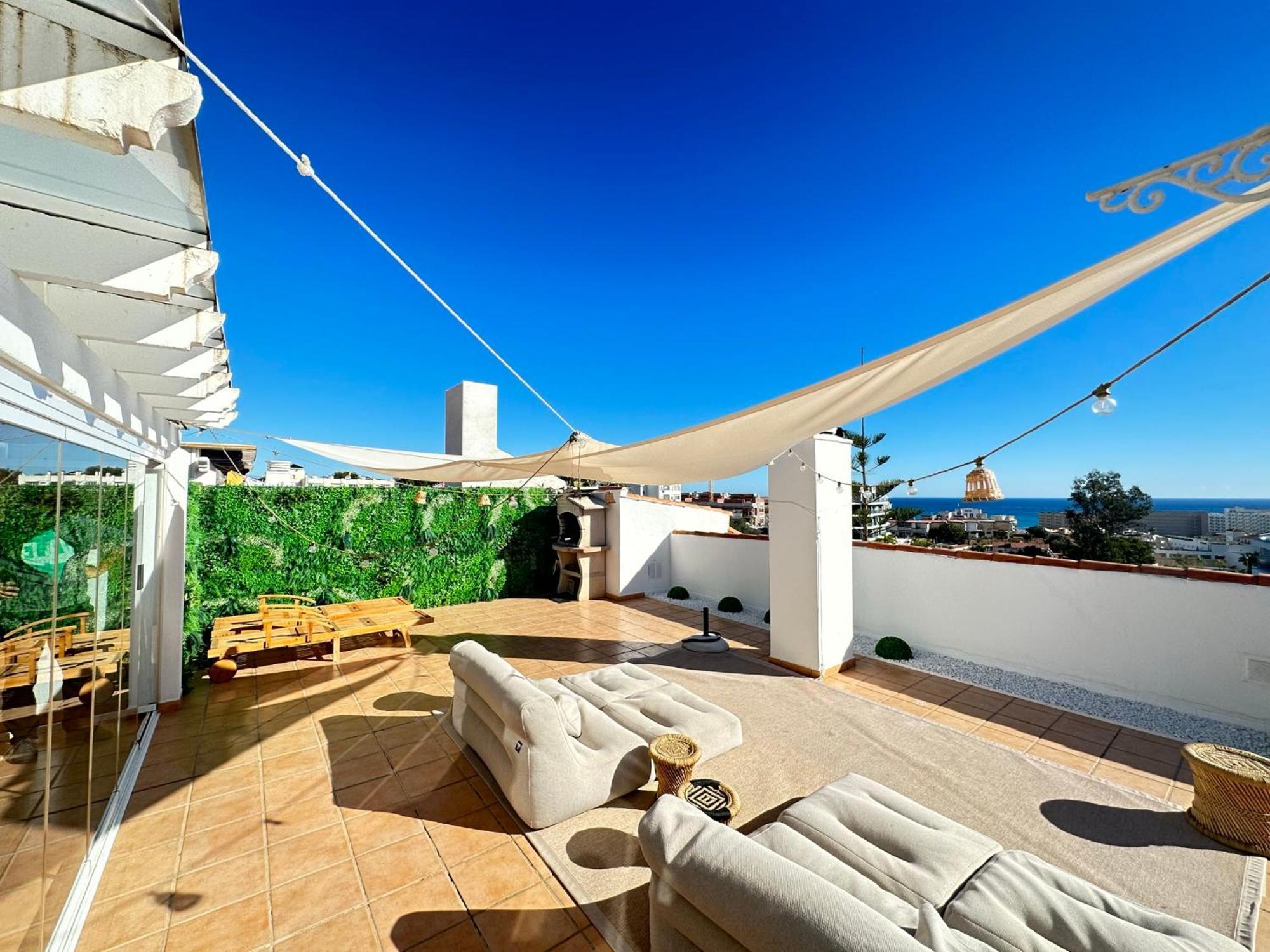 2 Bed Penthouse With Sea View Apartment Torremolinos Exterior photo